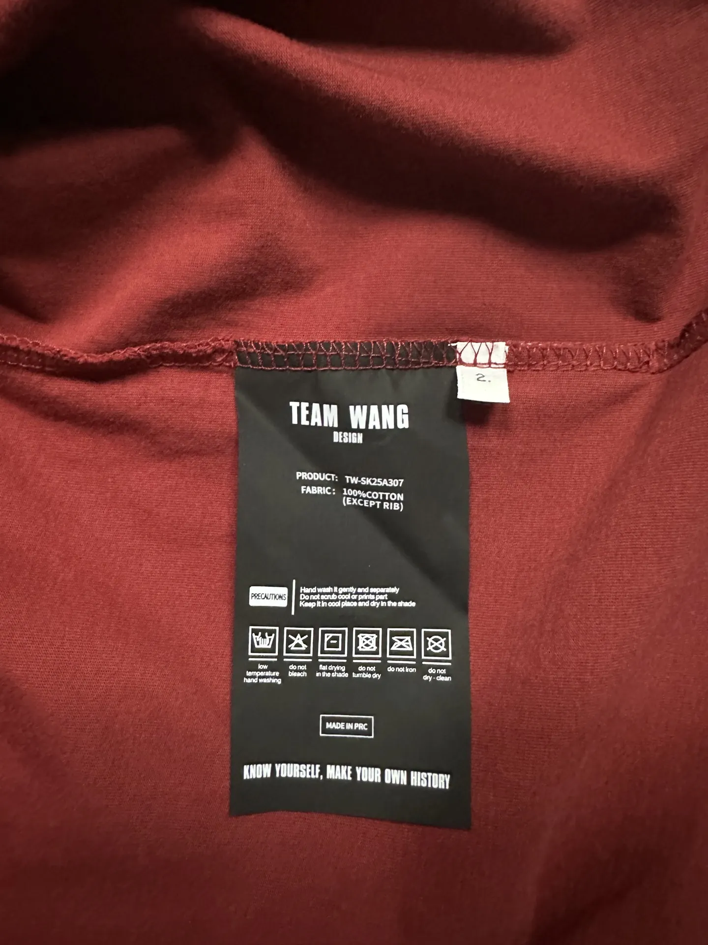 Team Wang x BBC Gradient Long-Sleeve T-Shirt D16012351 — view 9