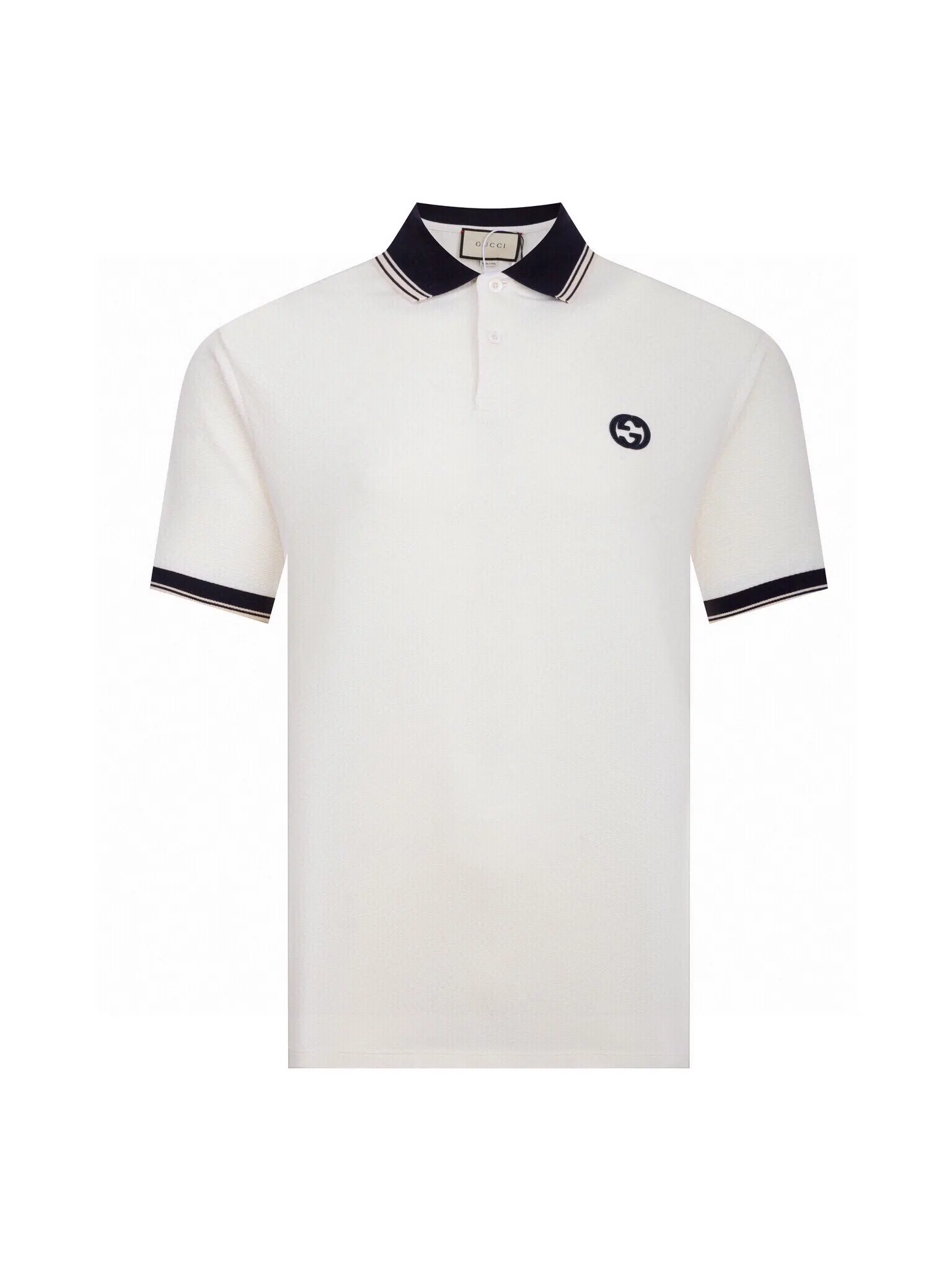 Interlocking G Cotton-Piqué Polo Shirt D6516398