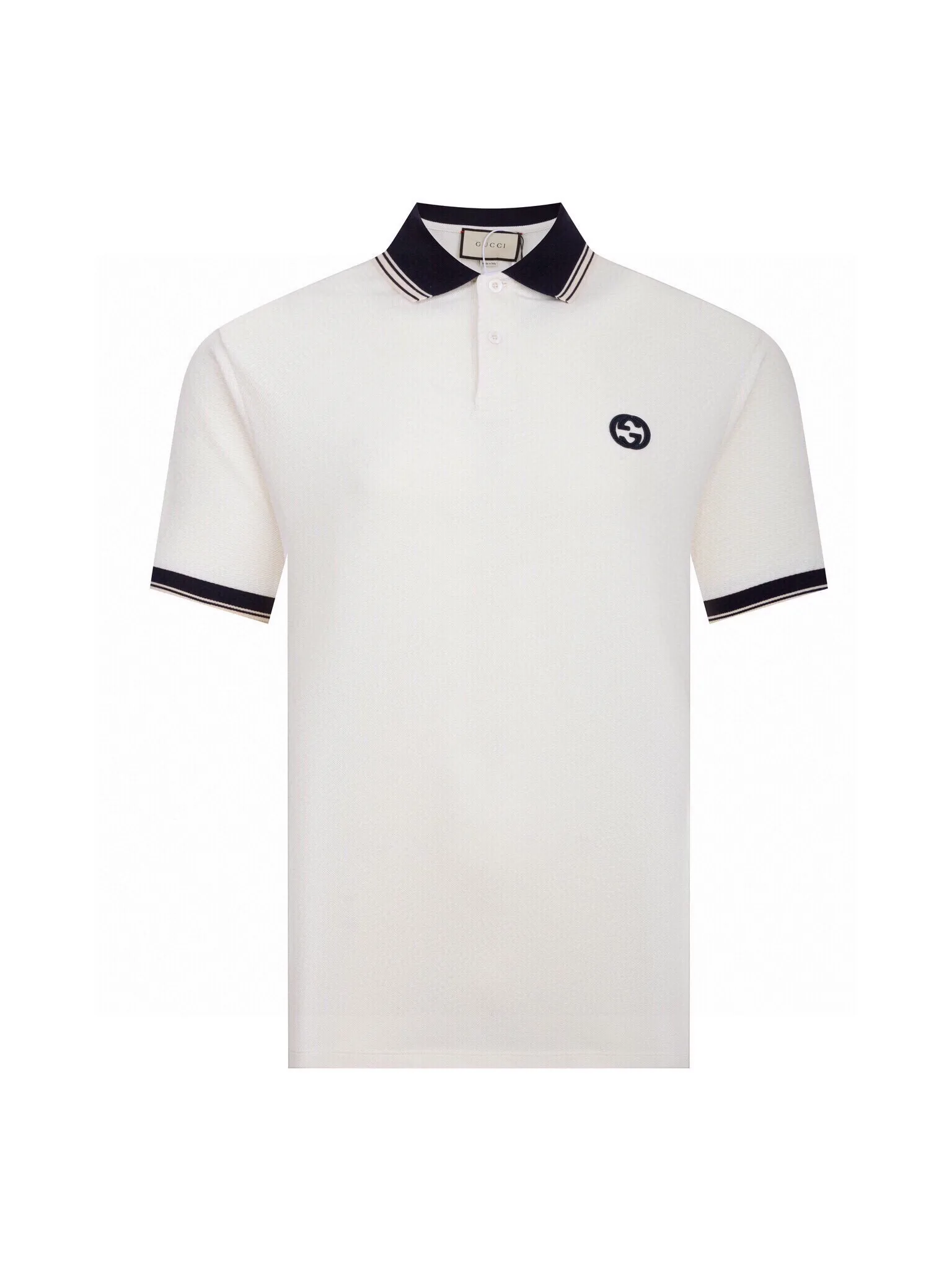 Interlocking G Cotton-Piqué Polo Shirt D6516398