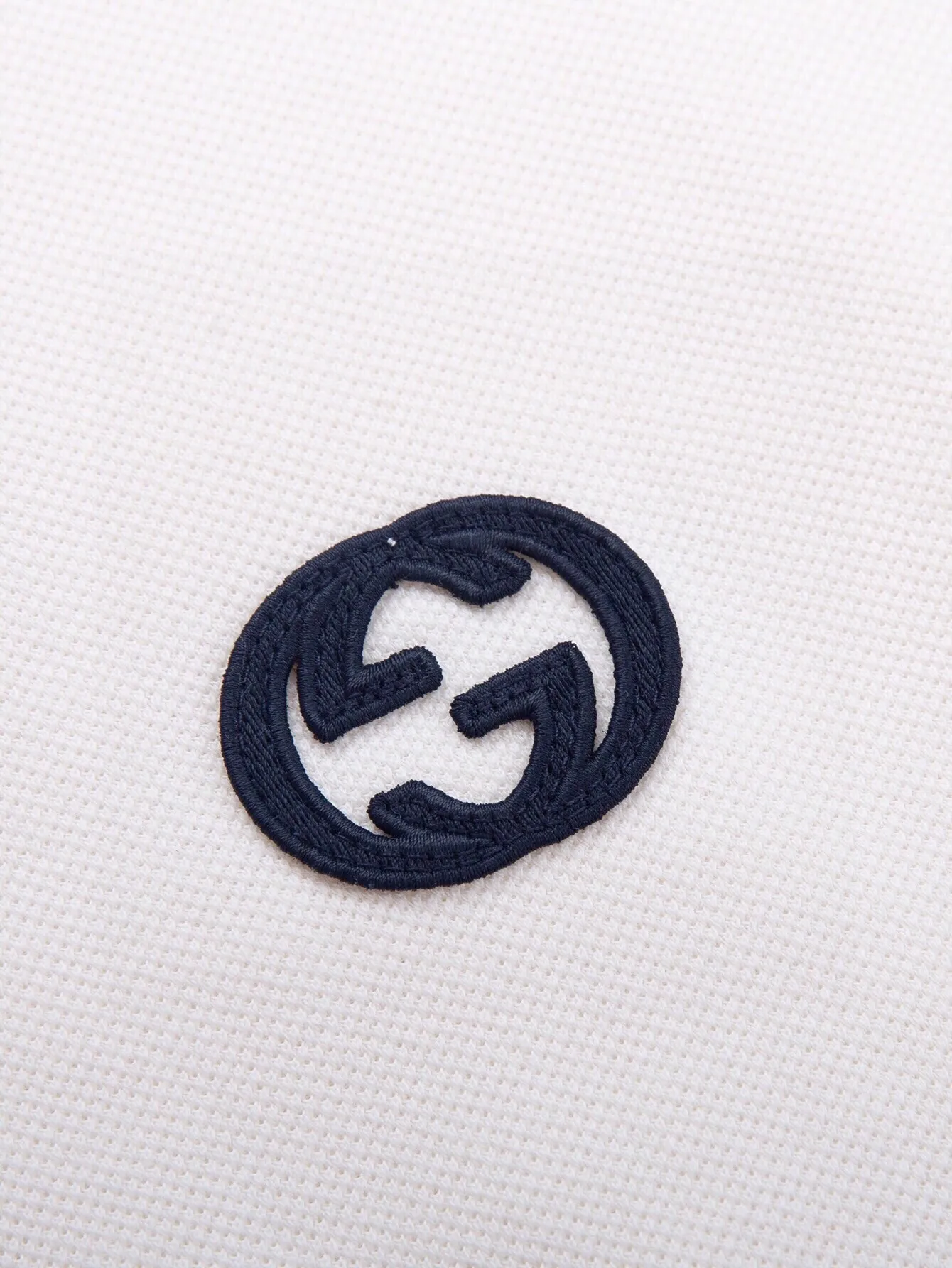 Interlocking G Cotton-Piqué Polo Shirt D6516398 — view 4