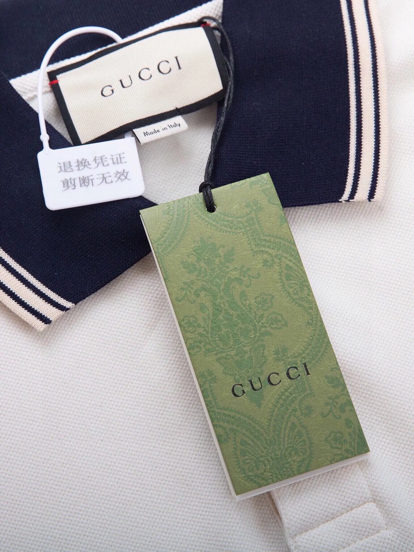 Interlocking G Cotton-Piqué Polo Shirt D6516398 — view 7