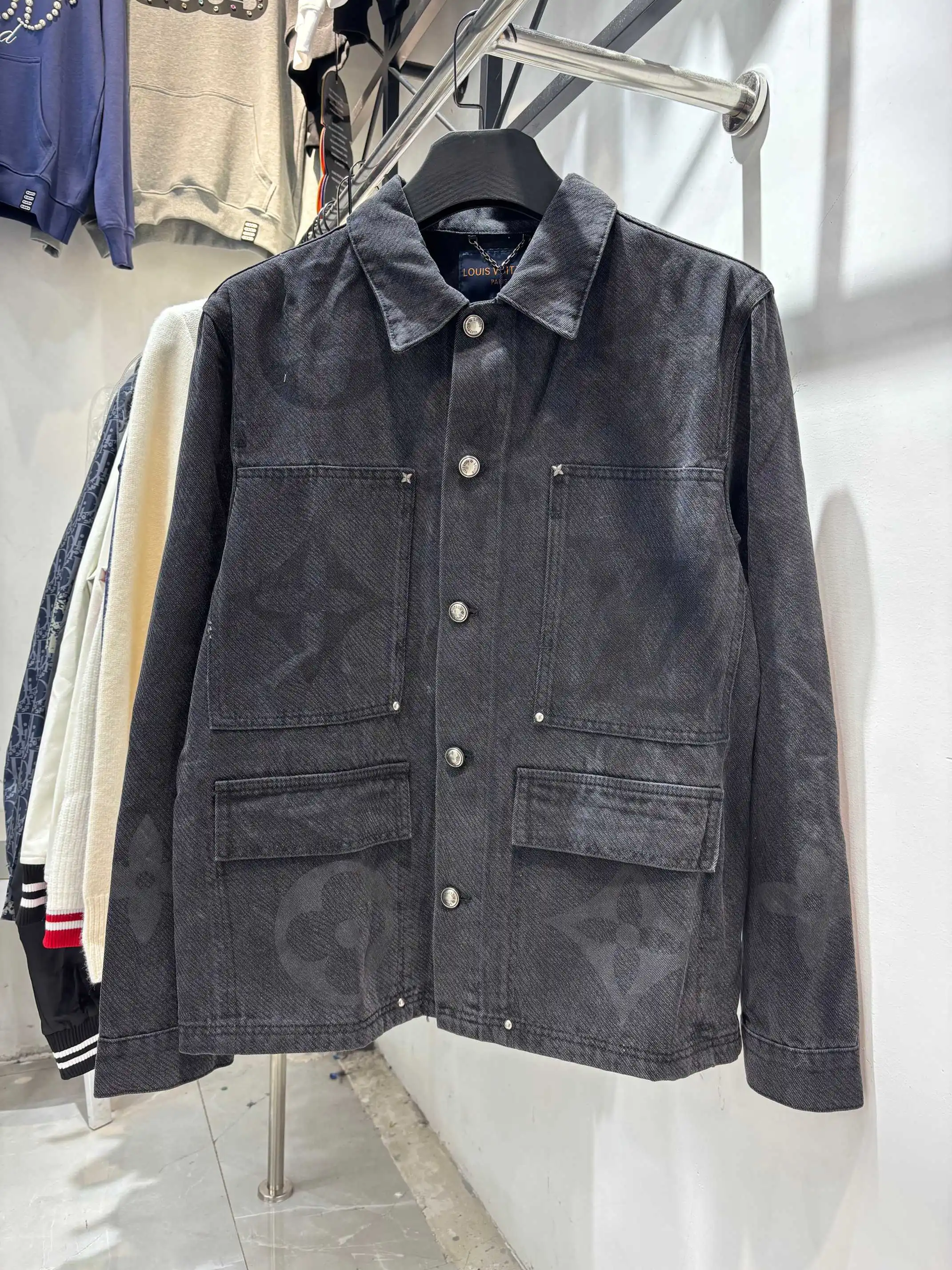 Monogram Gradient Washed Denim Jacket D16513852