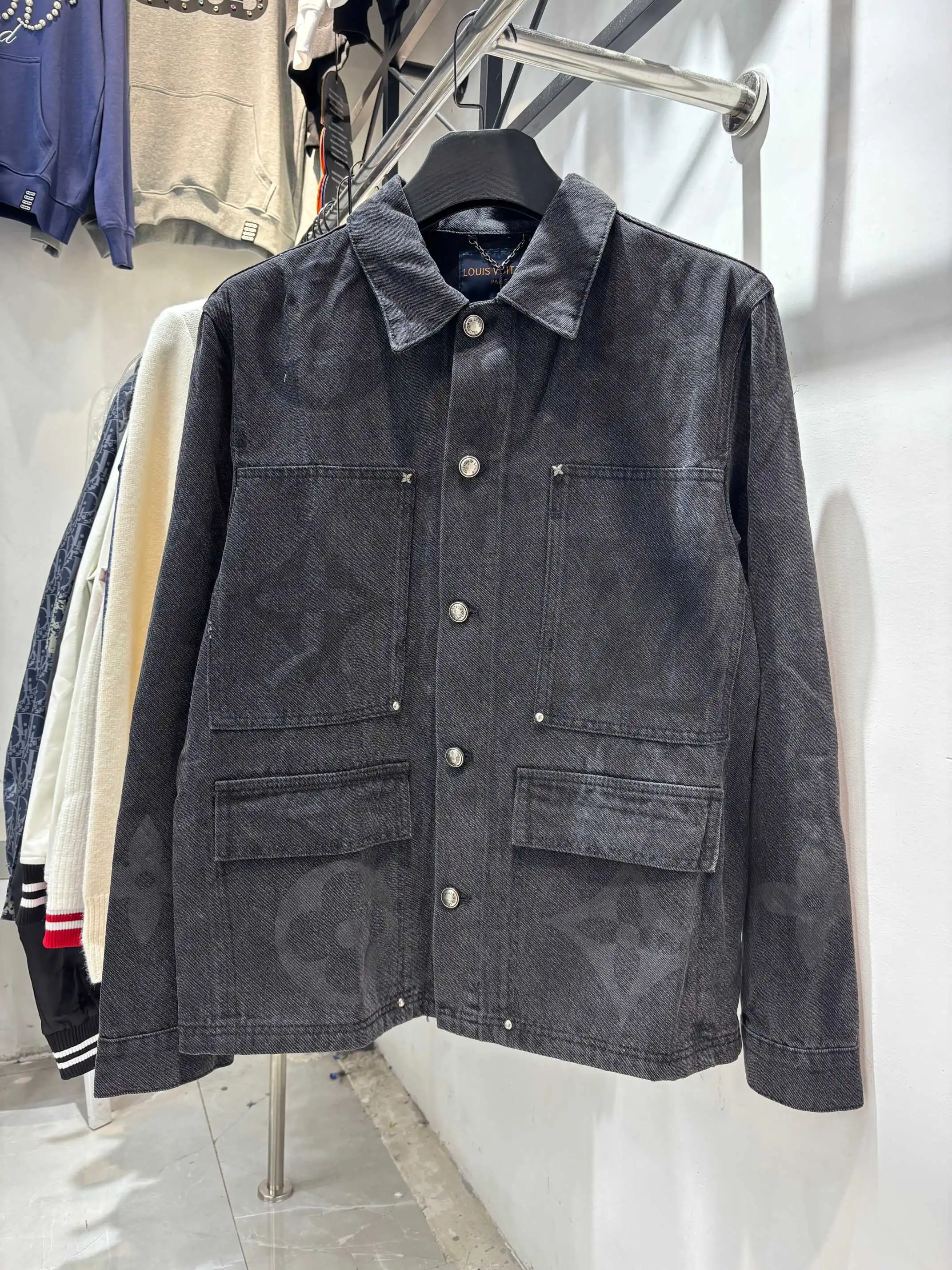 Monogram Gradient Washed Denim Jacket D16513852