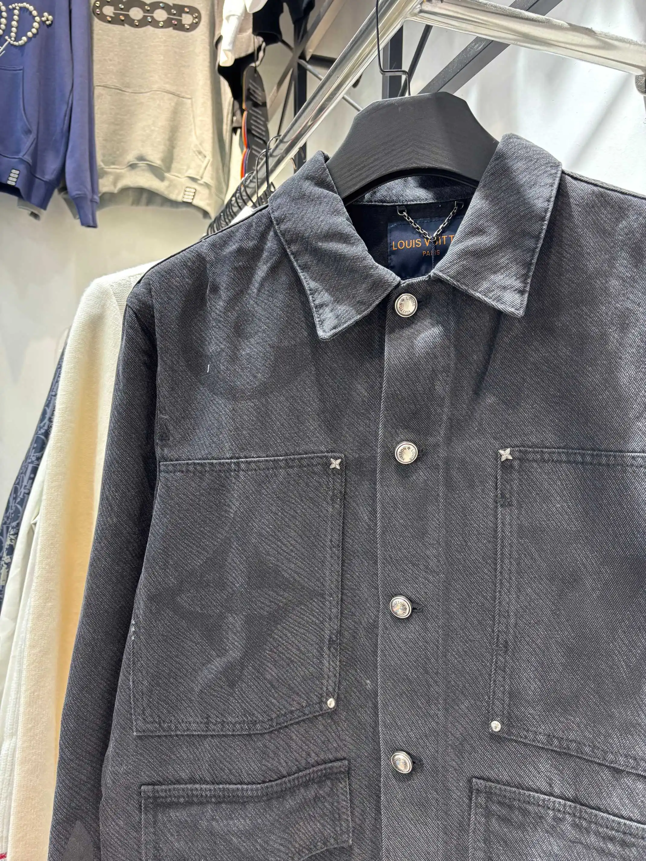 Monogram Gradient Washed Denim Jacket D16513852 — view 3