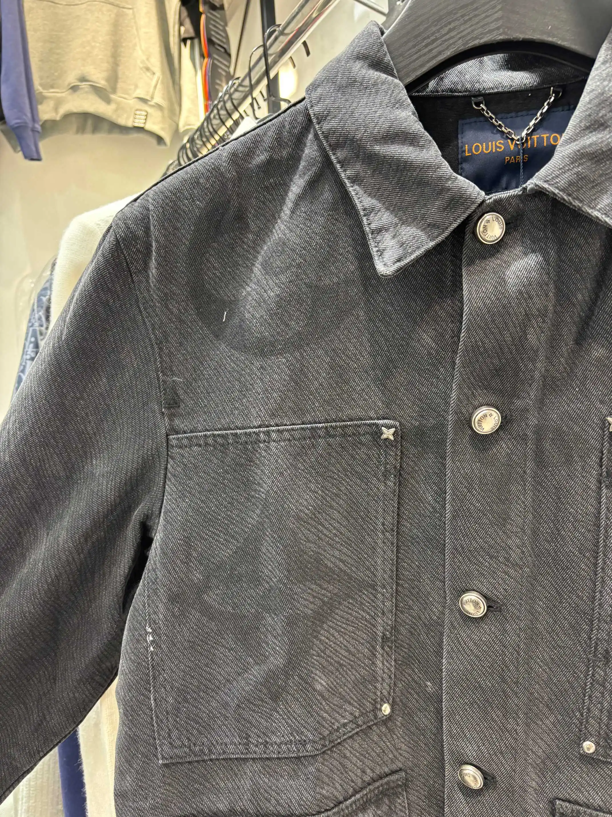 Monogram Gradient Washed Denim Jacket D16513852 — view 7