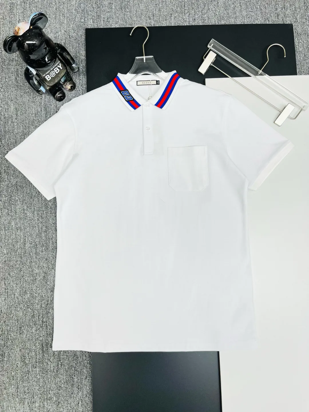 Web Stripe Cotton Piqué Polo Shirt D11018922