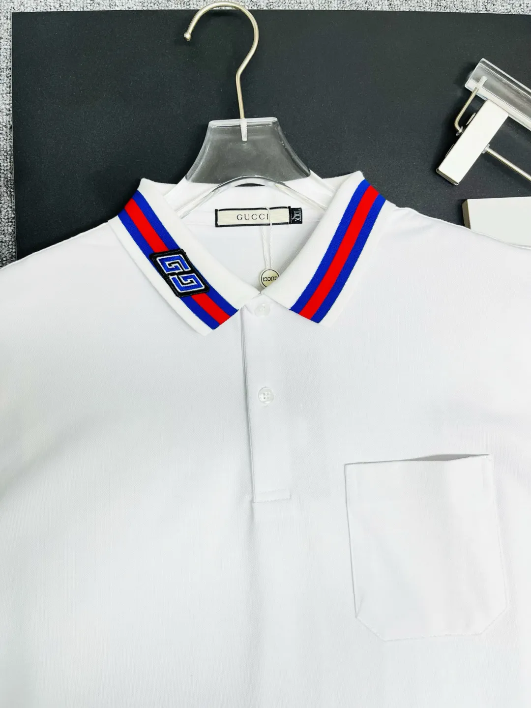 Web Stripe Cotton Piqué Polo Shirt D11018922 — view 2