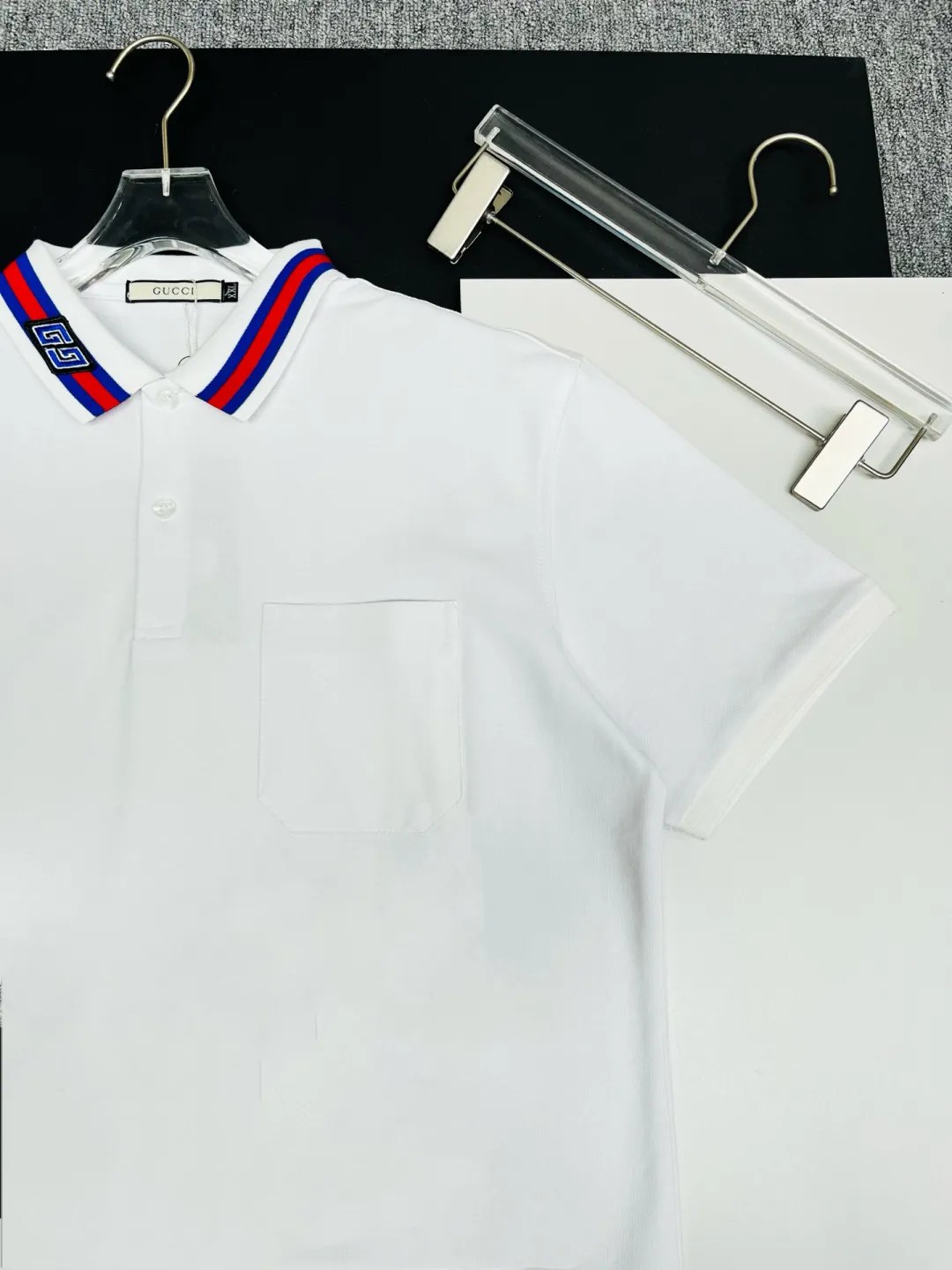 Web Stripe Cotton Piqué Polo Shirt D11018922 — view 5