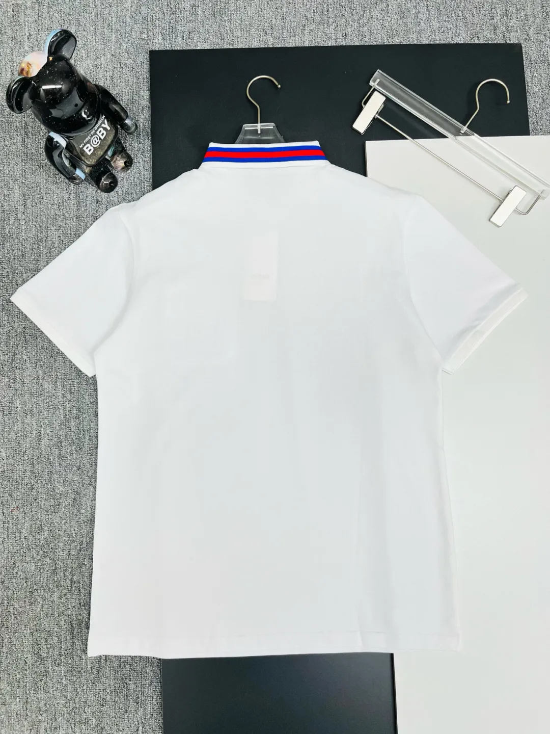 Web Stripe Cotton Piqué Polo Shirt D11018922 — view 7