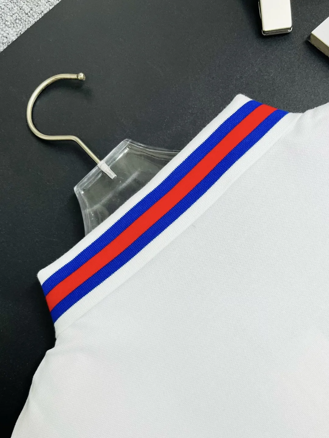Web Stripe Cotton Piqué Polo Shirt D11018922 — view 8