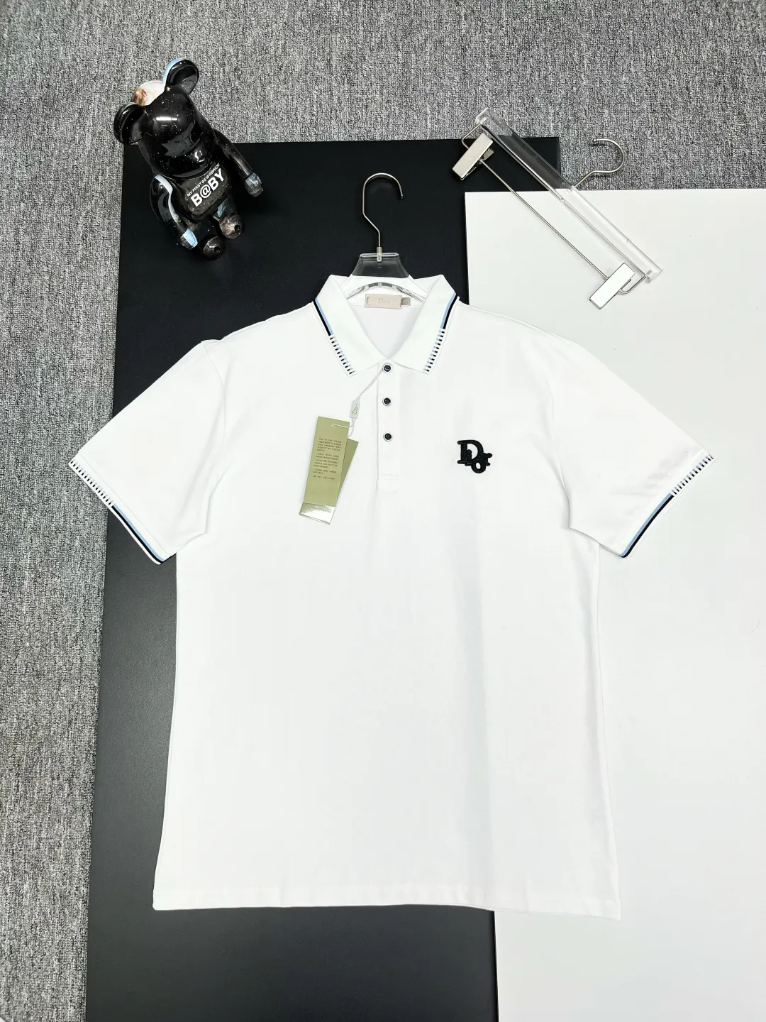 Logo Embroidery Piqué Polo Shirt D11018917