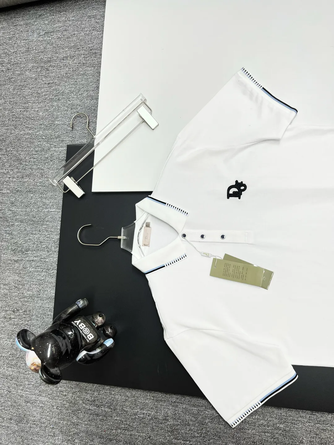 Logo Embroidery Piqué Polo Shirt D11018917 — view 2