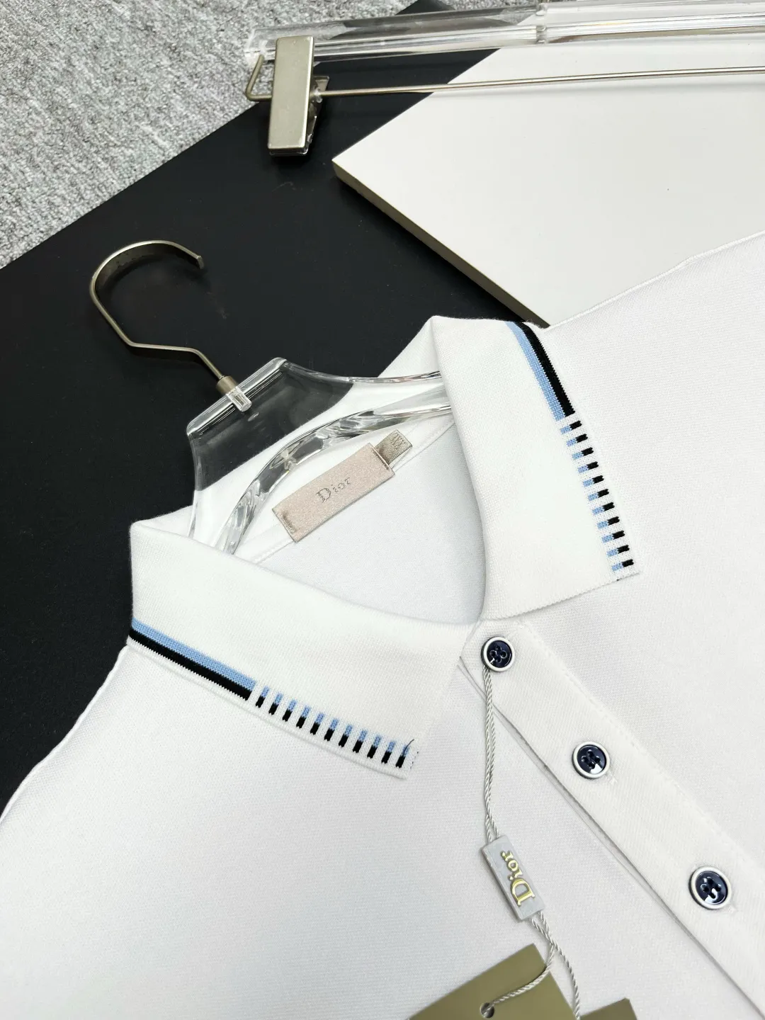 Logo Embroidery Piqué Polo Shirt D11018917 — view 4