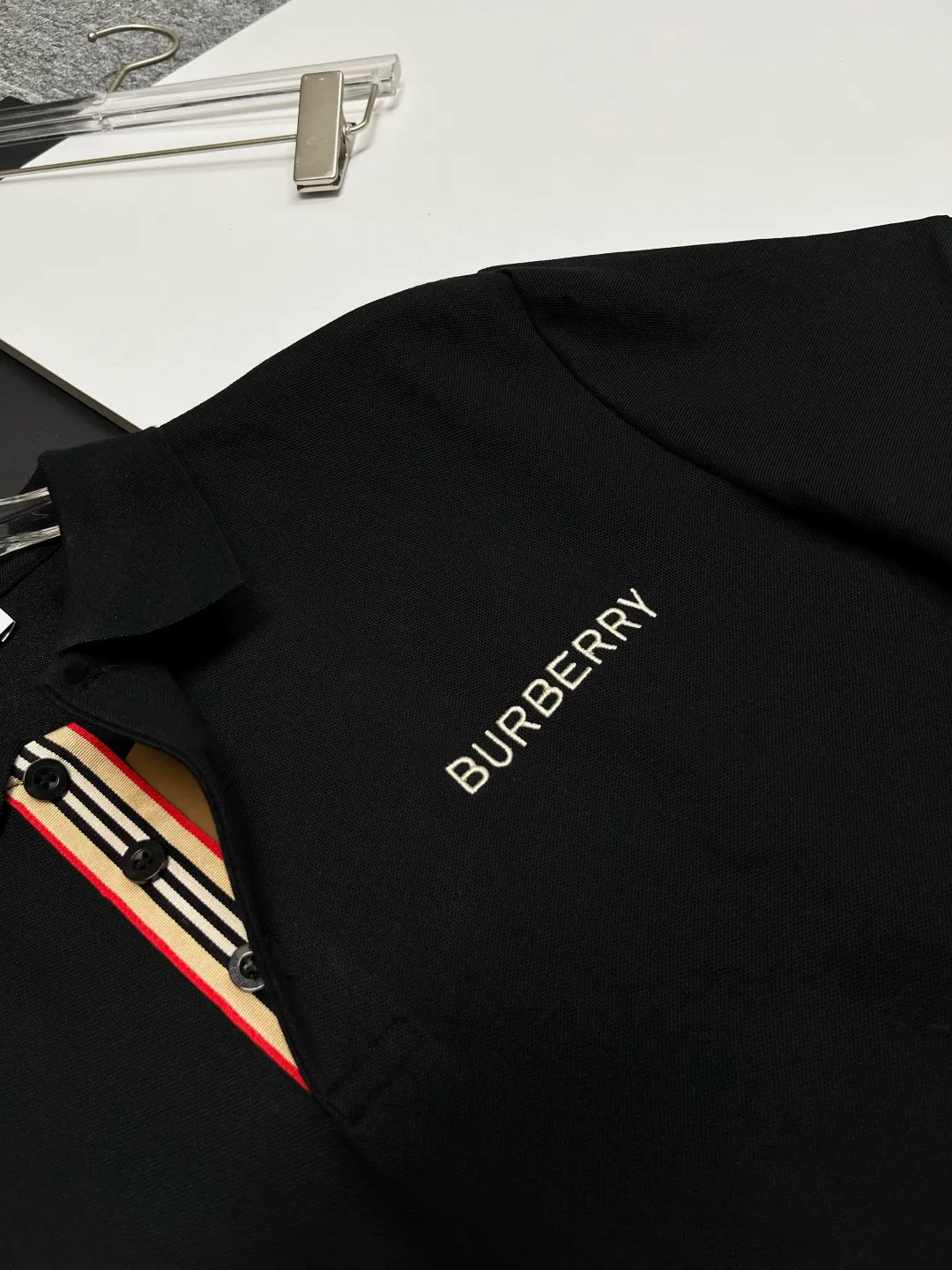 Logo Embroidery Piqué Polo Shirt D11018919 — view 6