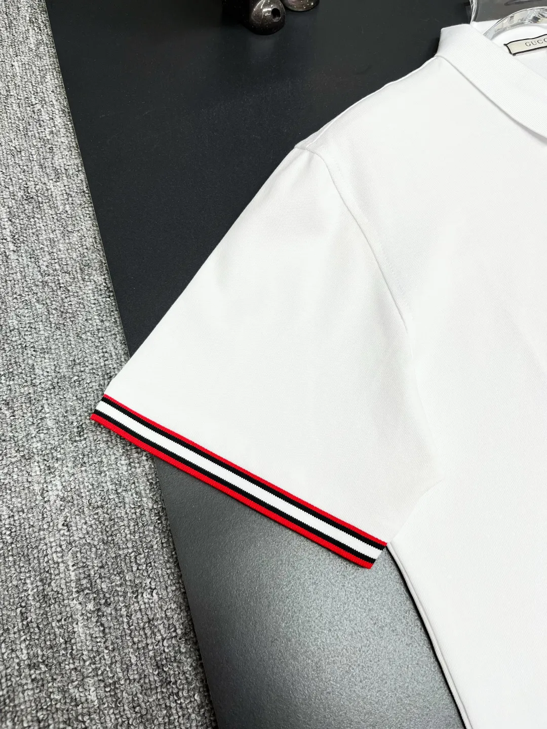Logo Patch Cotton Piqué Polo Shirt D11018940 — view 6