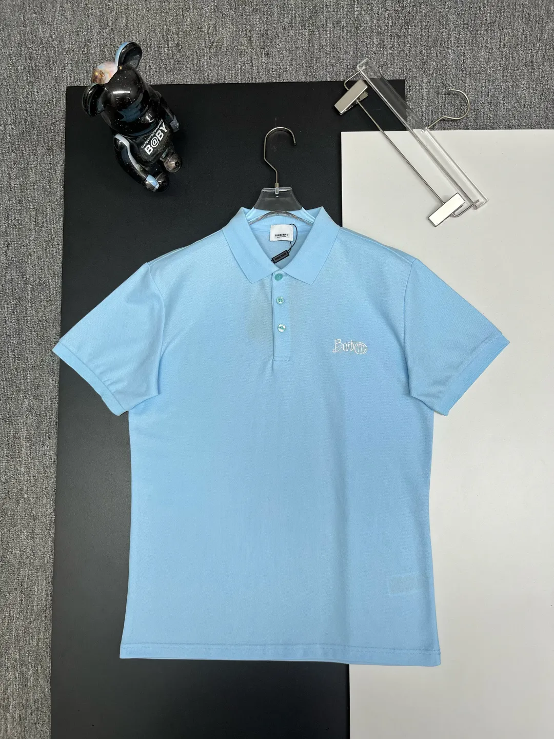 Logo Embroidered Cotton Piqué Polo Shirt D11018854