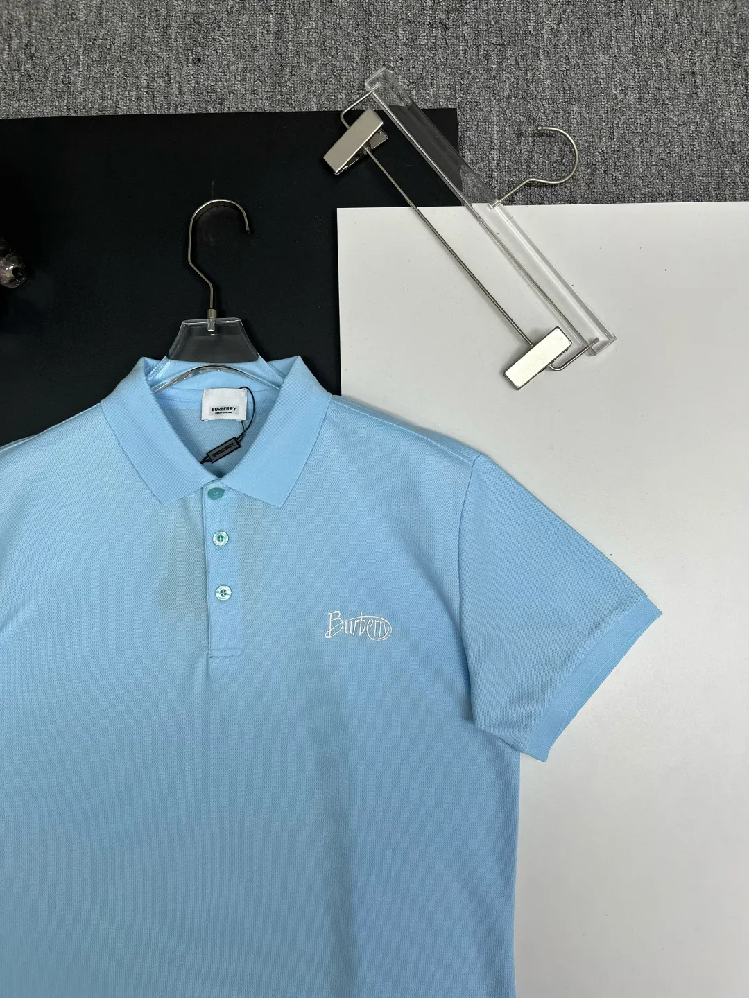 Logo Embroidered Cotton Piqué Polo Shirt D11018854 — view 3
