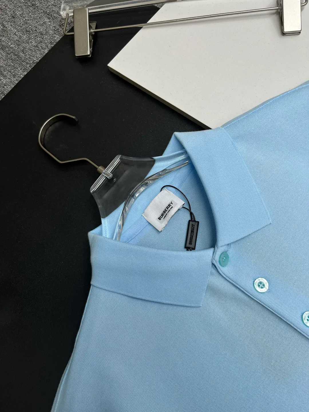 Logo Embroidered Cotton Piqué Polo Shirt D11018854 — view 4