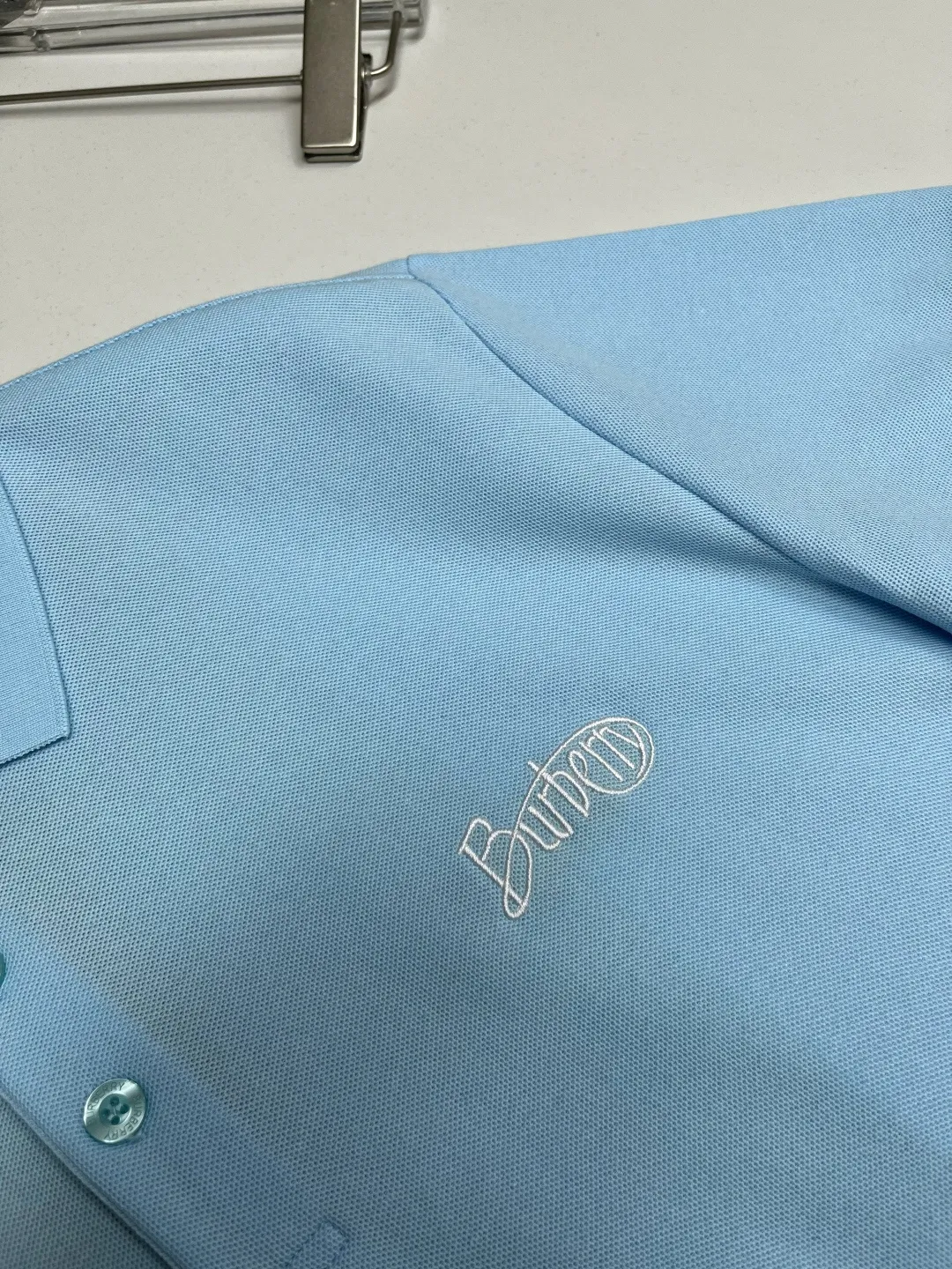Logo Embroidered Cotton Piqué Polo Shirt D11018854 — view 5