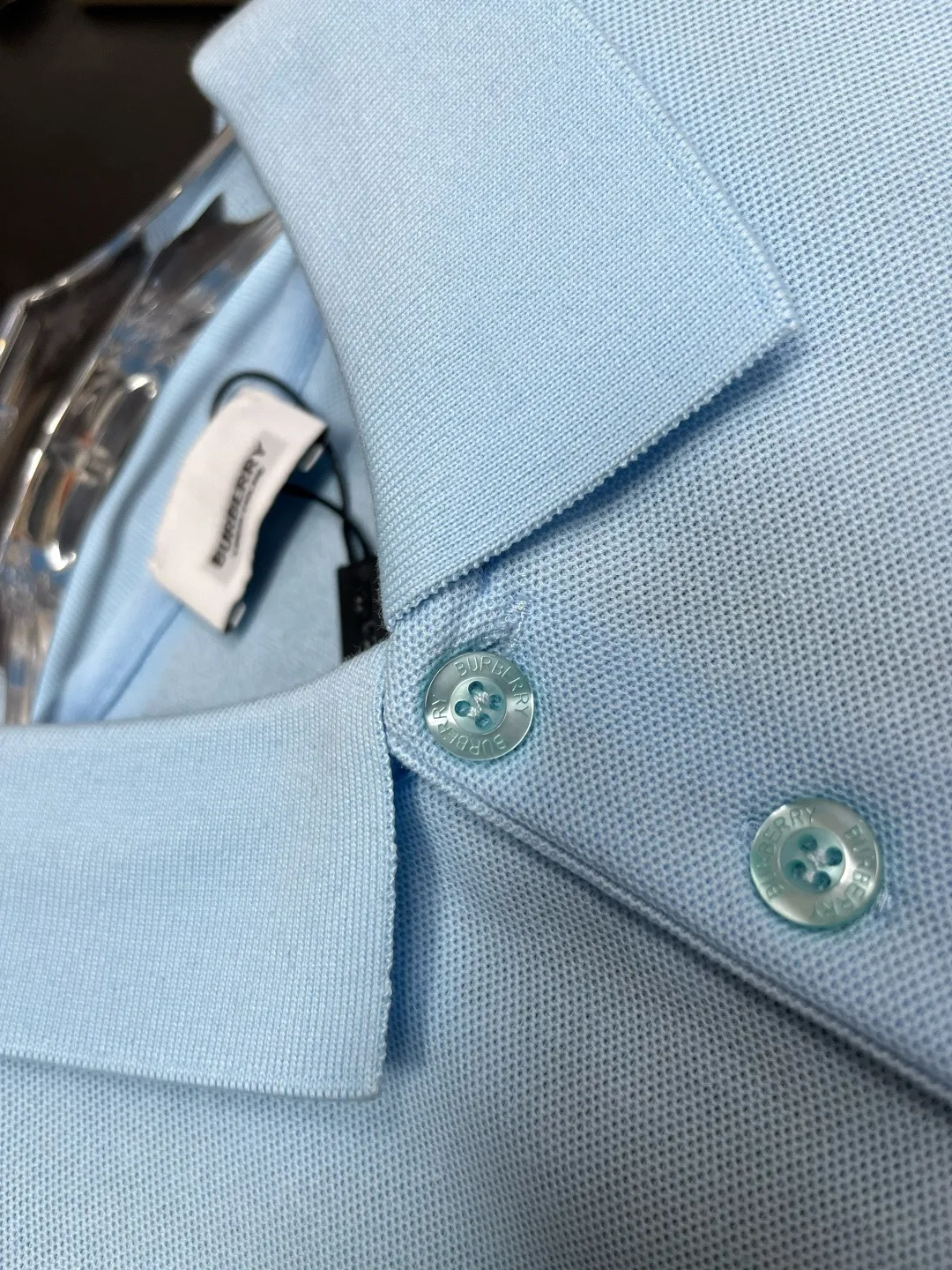 Logo Embroidered Cotton Piqué Polo Shirt D11018854 — view 6