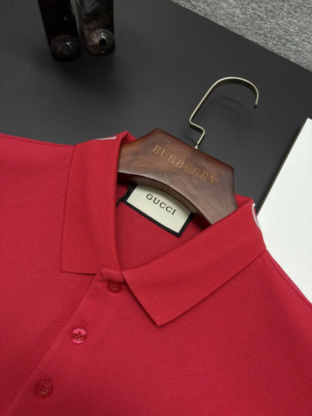 Cotton Piqué Short-Sleeve Polo Shirt D11018891 — view 4