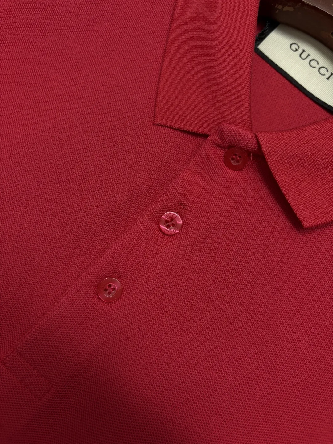 Cotton Piqué Short-Sleeve Polo Shirt D11018891 — view 5