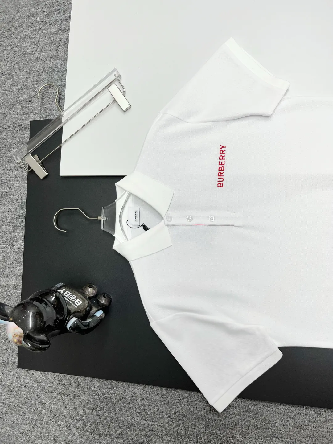 Logo Embroidery Piqué Polo Shirt D11018921 — view 3