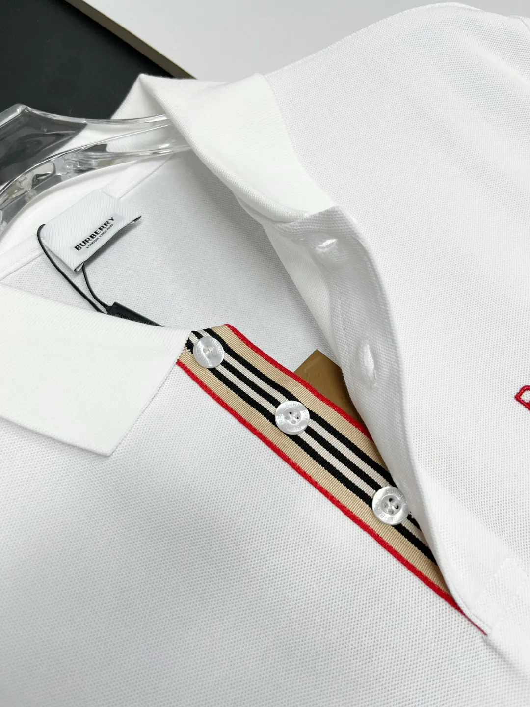 Logo Embroidery Piqué Polo Shirt D11018921 — view 5