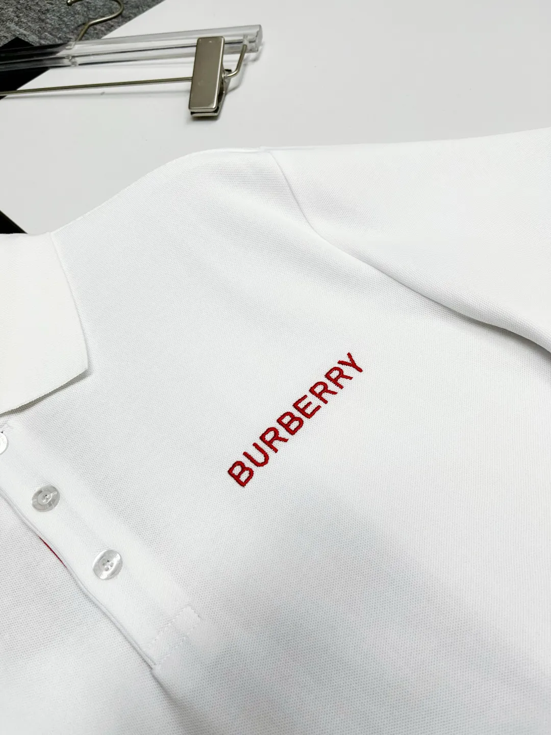 Logo Embroidery Piqué Polo Shirt D11018921 — view 6