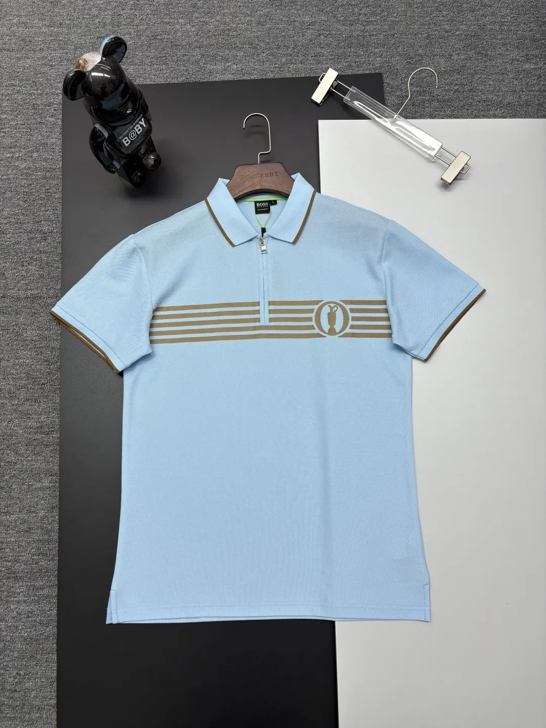 Boss Quarter-Zip Piqué Polo Shirt D11018903