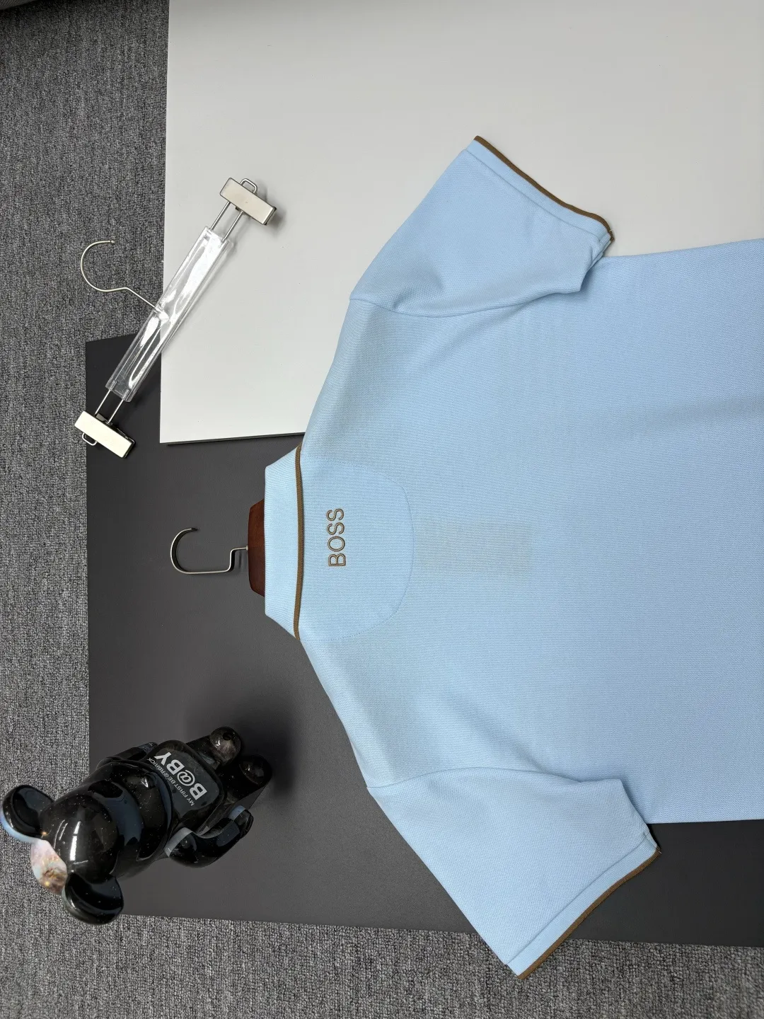 Boss Quarter-Zip Piqué Polo Shirt D11018903 — view 7