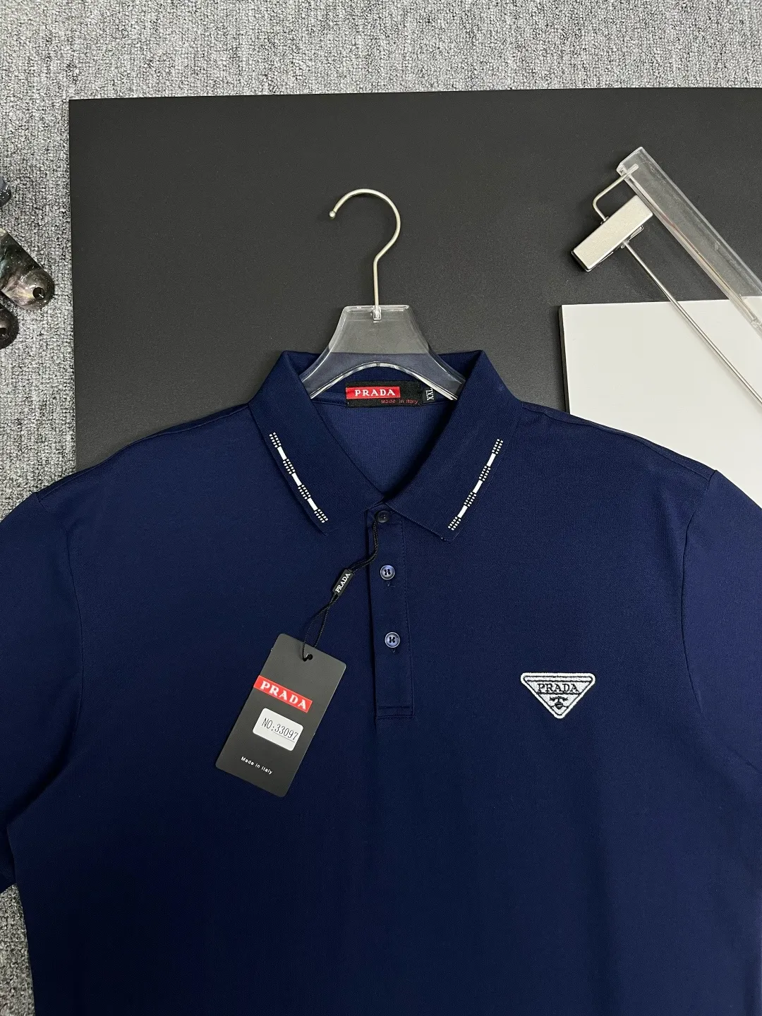 Logo-Appliqué Cotton Piqué Polo Shirt D11018869 — view 2