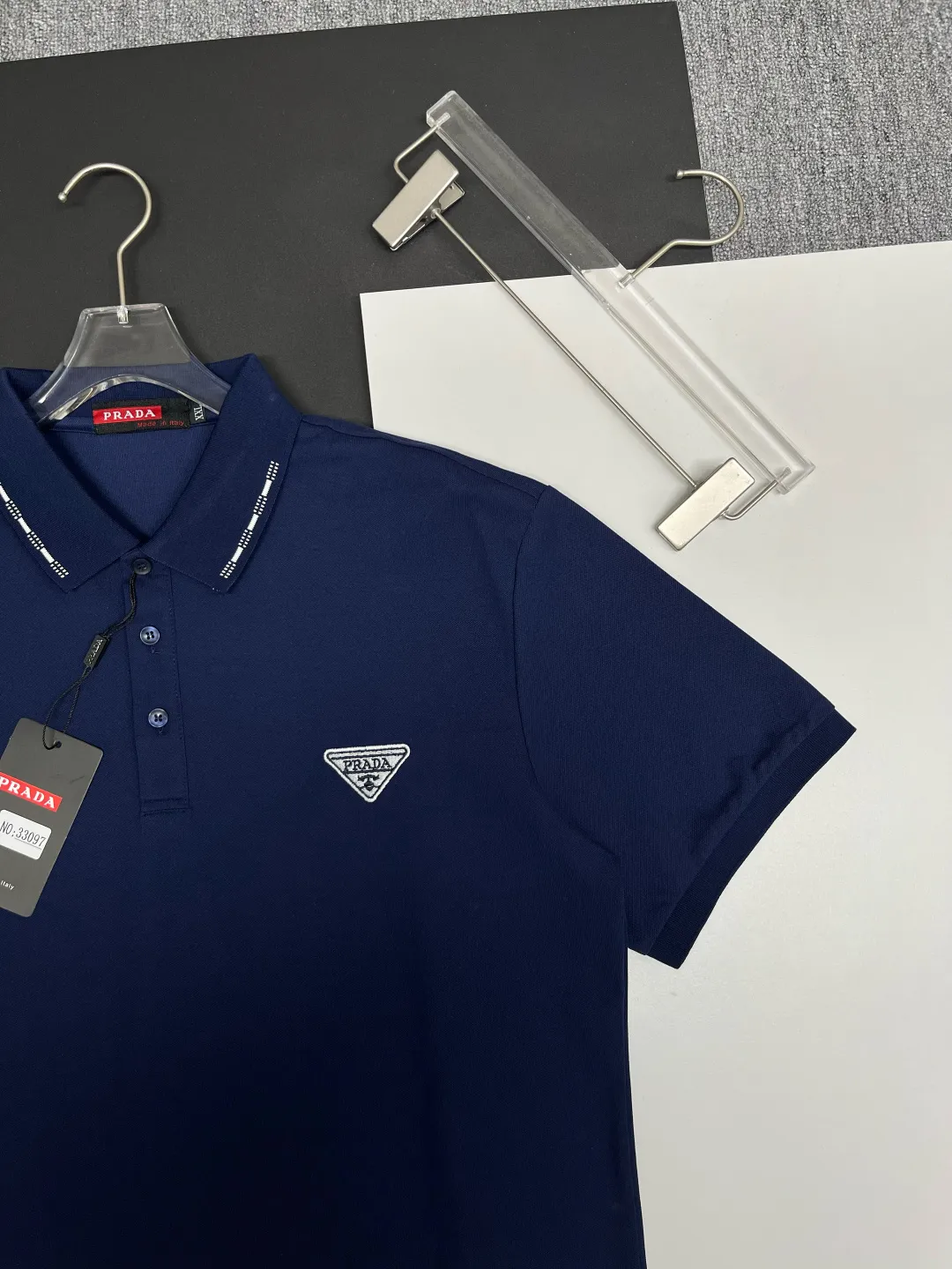 Logo-Appliqué Cotton Piqué Polo Shirt D11018869 — view 3