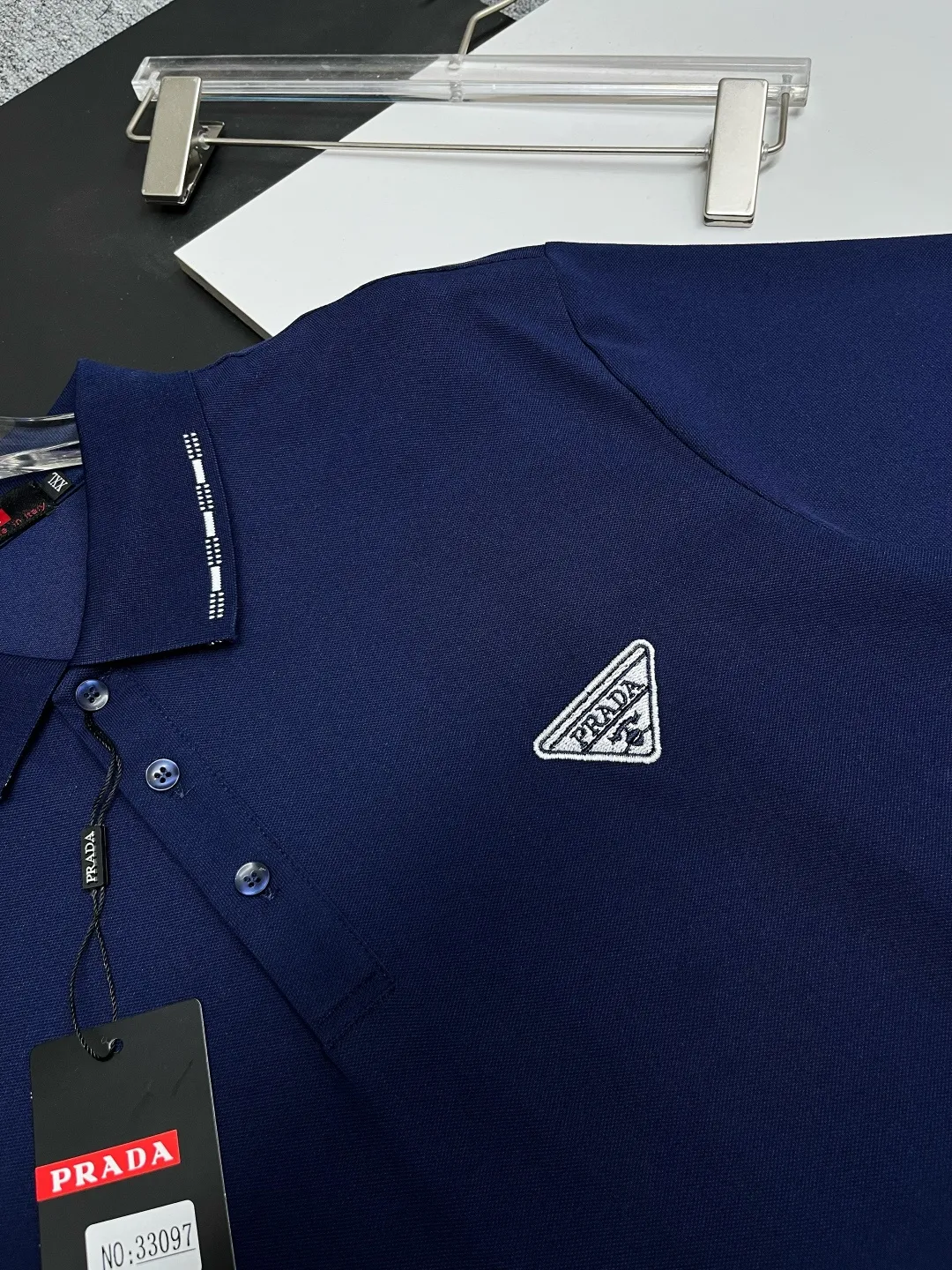 Logo-Appliqué Cotton Piqué Polo Shirt D11018869 — view 4