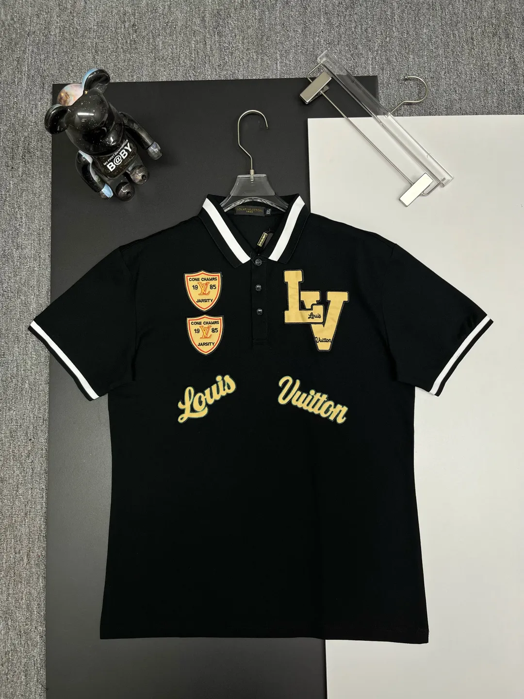 Varsity Patch Logo Polo Shirt D11018842