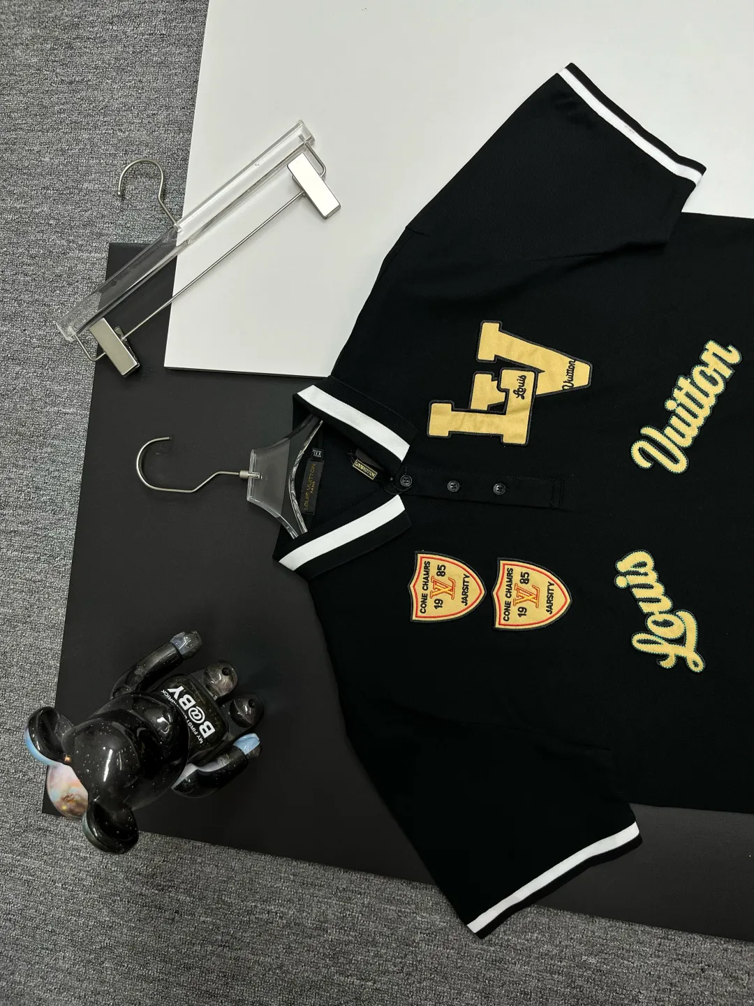 Varsity Patch Logo Polo Shirt D11018842 — view 3