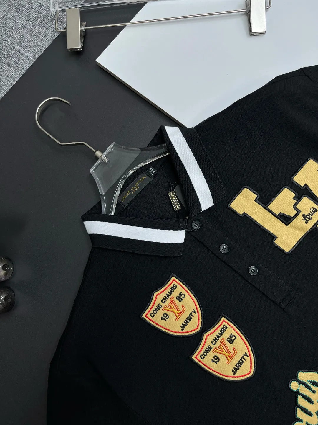 Varsity Patch Logo Polo Shirt D11018842 — view 4