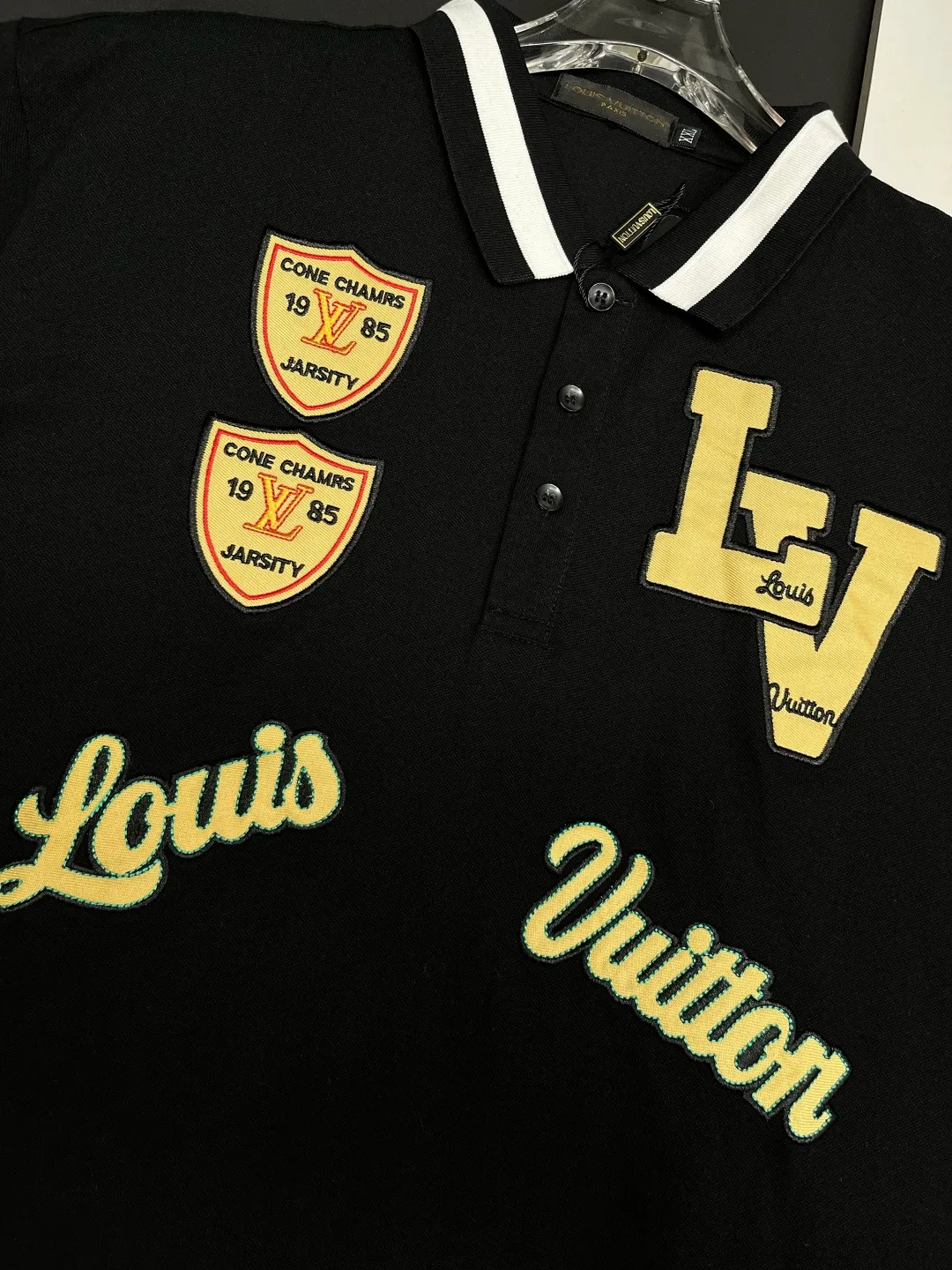 Varsity Patch Logo Polo Shirt D11018842 — view 5