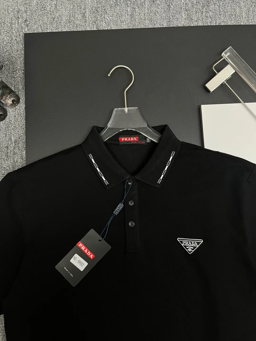 Logo-Embroidered Piqué Polo Shirt D11018873 — view 2