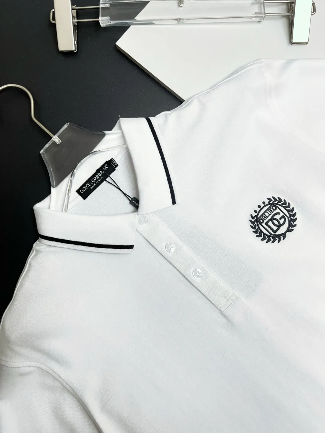 Logo-Embroidered Piqué Polo Shirt D11018879 — view 2