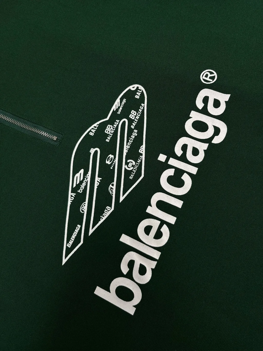 Logo Graphic Quarter-Zip Polo Shirt D11018836 — view 5