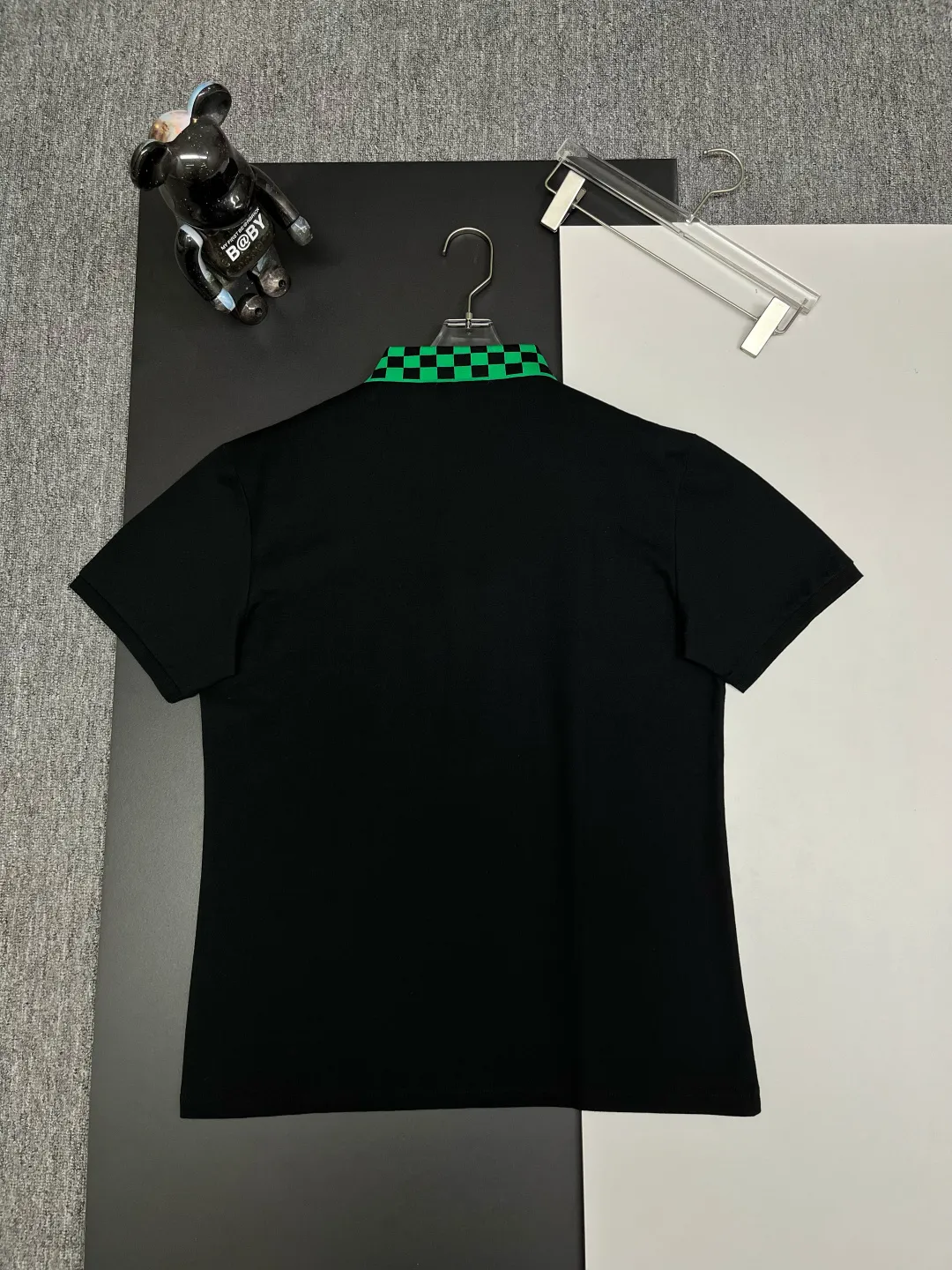 Damier Check Collar Polo Shirt D11018837 — view 7