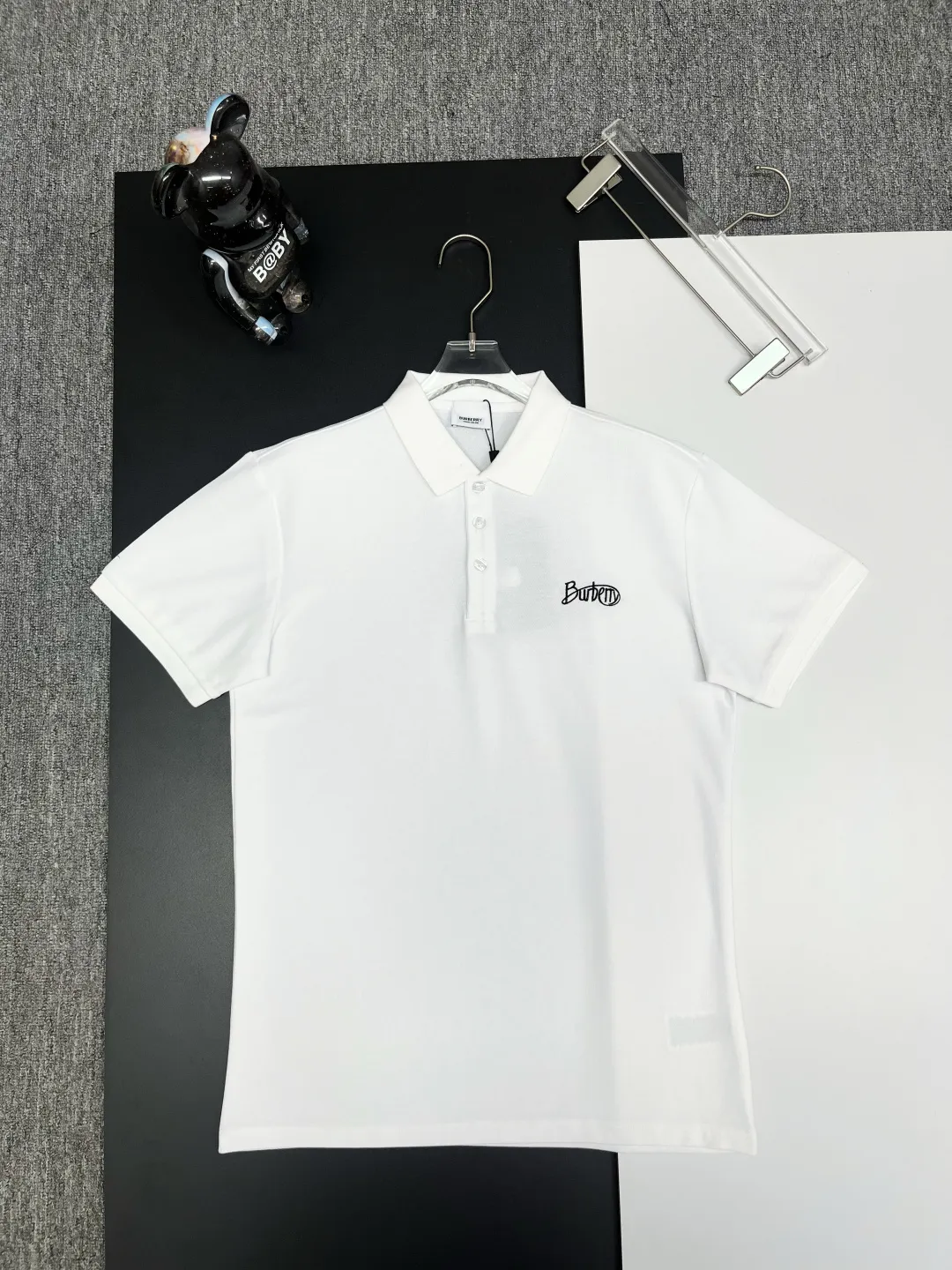 Logo Embroidered Cotton Piqué Polo Shirt D11018853