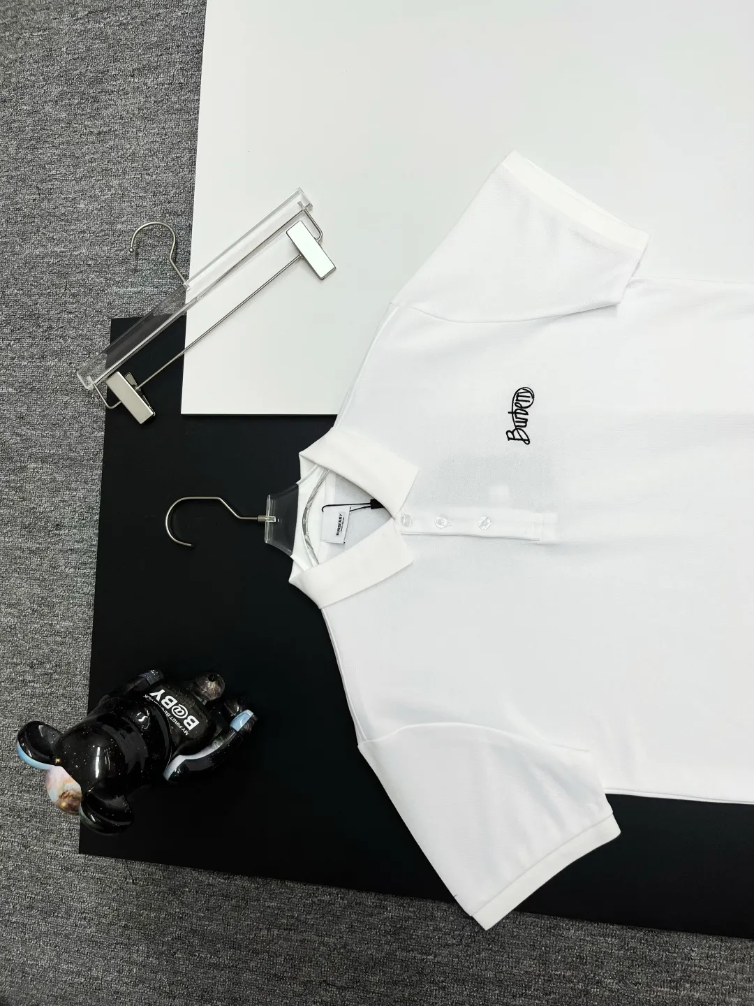 Logo Embroidered Cotton Piqué Polo Shirt D11018853 — view 2