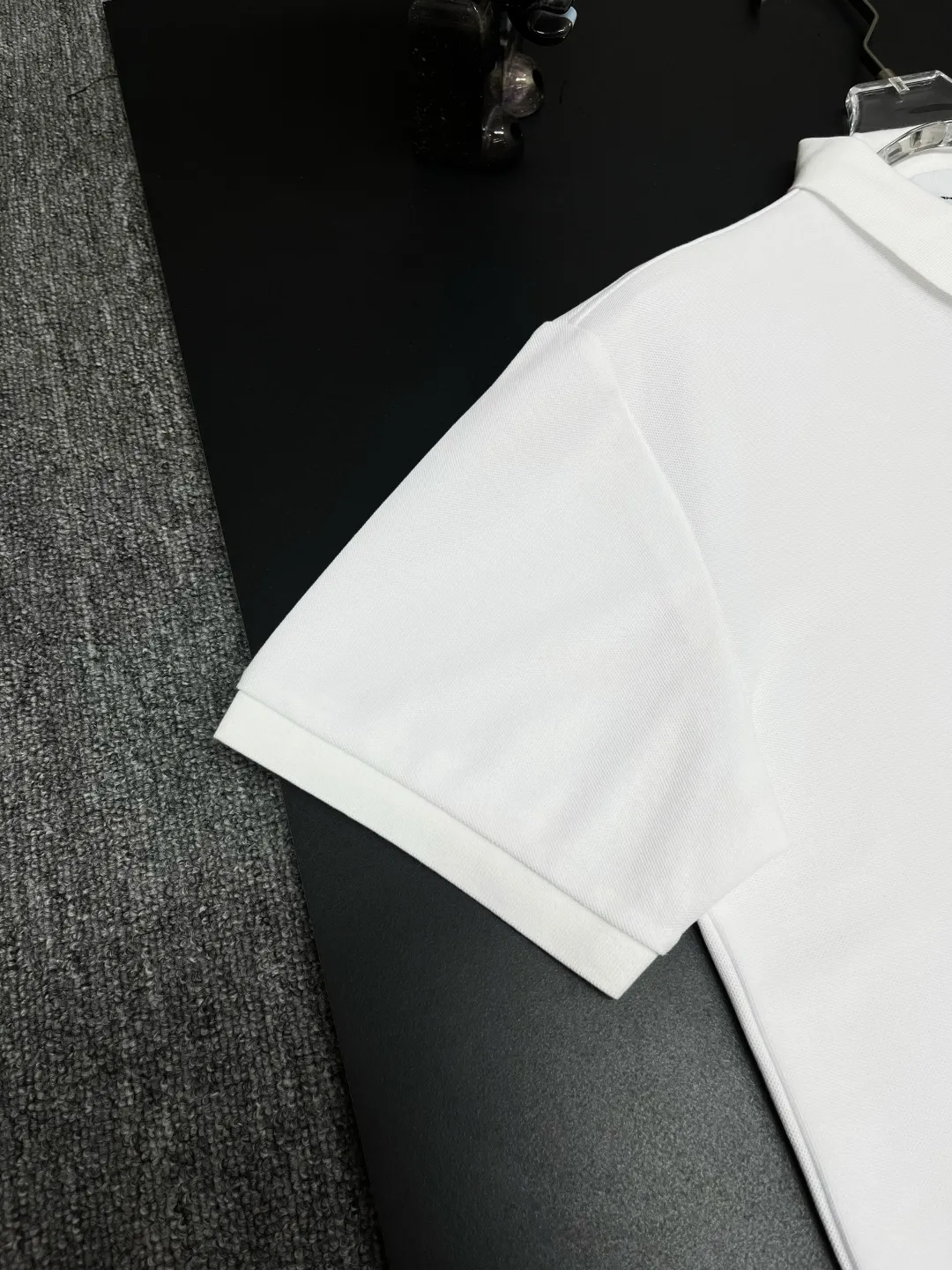 Logo Embroidered Cotton Piqué Polo Shirt D11018853 — view 6