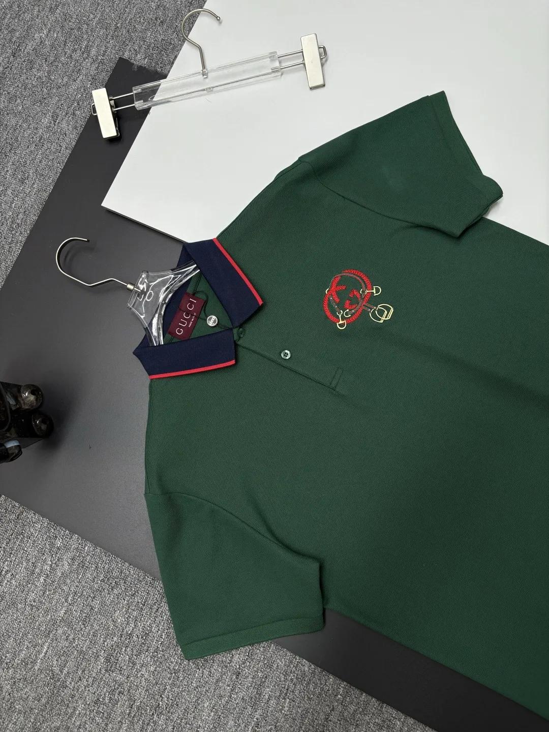 Logo-Embroidered Cotton Piqué Polo Shirt D11018897 — view 2