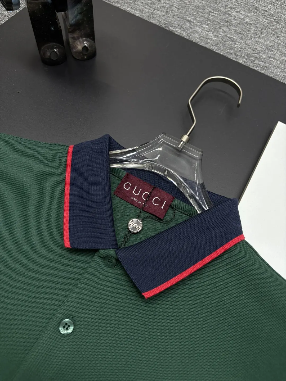 Logo-Embroidered Cotton Piqué Polo Shirt D11018897 — view 4