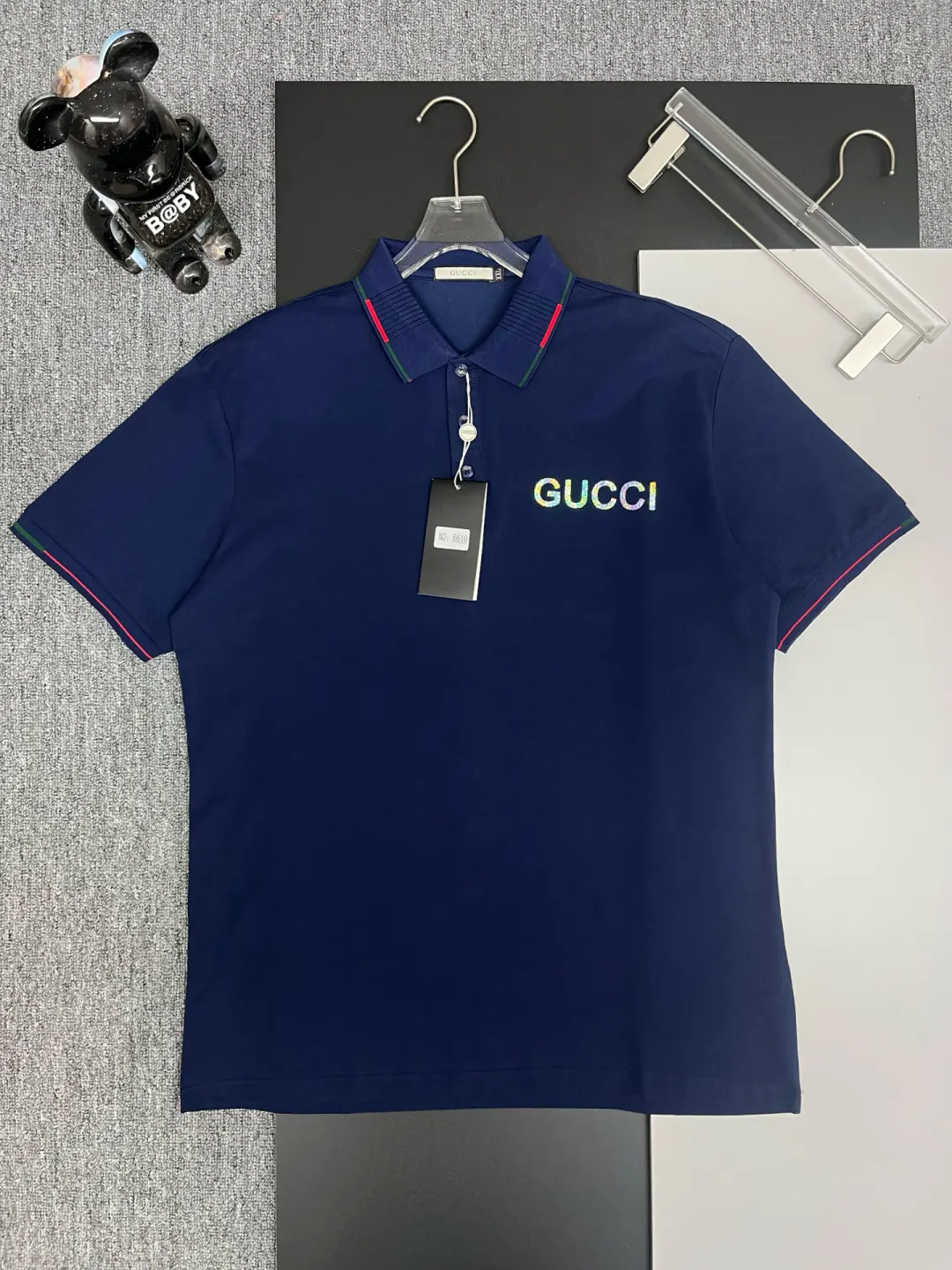 Logo-Print Cotton Piqué Polo Shirt D11018848