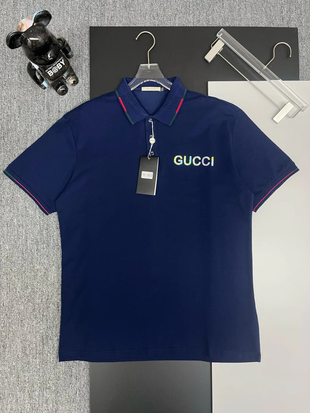 Logo-Print Cotton Piqué Polo Shirt D11018848