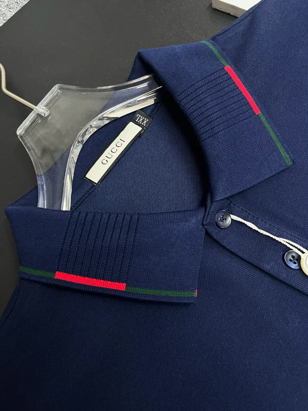 Logo-Print Cotton Piqué Polo Shirt D11018848 — view 3